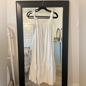 White Midi Dress